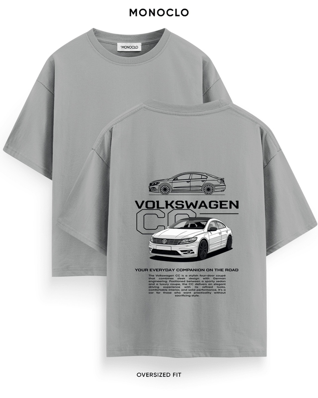 Футболка Monoclo Volkswagen CC White – Сірий
