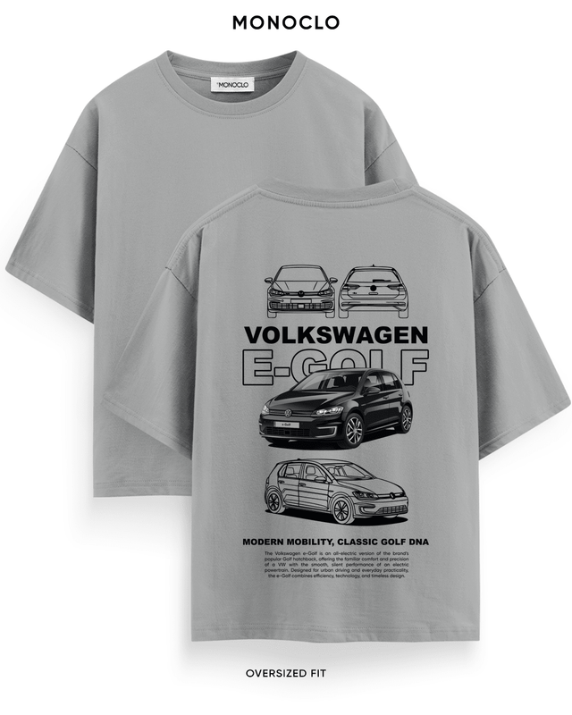 Футболка Monoclo Volkswagen E-Golf Modern Mobility – Сірий