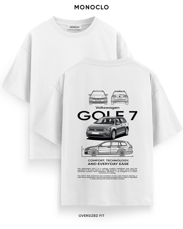 Футболка Monoclo Volkswagen Golf 7 Variant – Білий