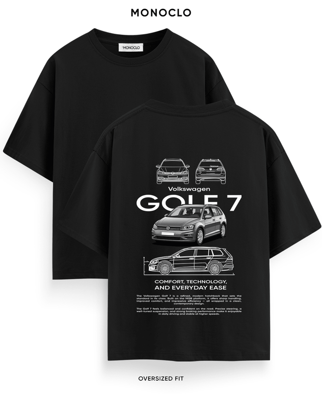 Футболка Monoclo Volkswagen Golf 7 Variant – Чорний