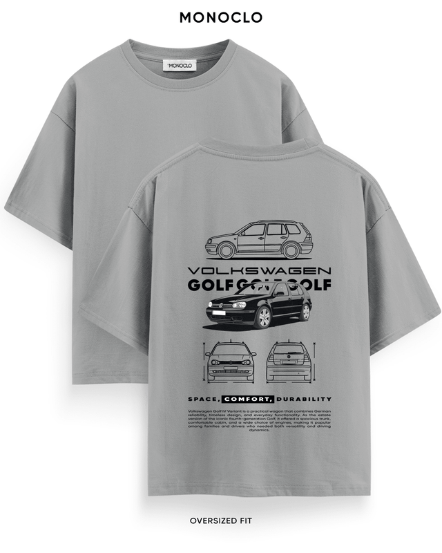 Футболка Monoclo Volkswagen Golf IV Variant – Сірий