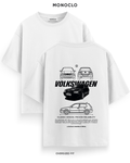 Футболка Monoclo Volkswagen Golf MK4 Family – Білий