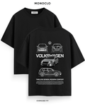 Футболка Monoclo Volkswagen Golf MK5 Silver – Чорний