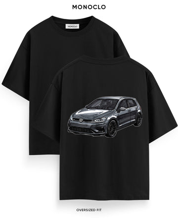 Футболка Monoclo Volkswagen Golf R Mk7 Art – Чорний