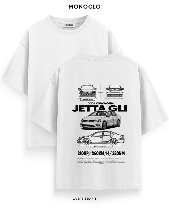 Футболка Monoclo Volkswagen Jetta GLI – Білий