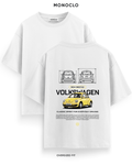 Футболка Monoclo Volkswagen New Beetle Yellow – Білий
