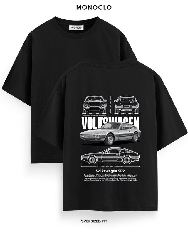 Футболка Monoclo Volkswagen SP2 – Чорний