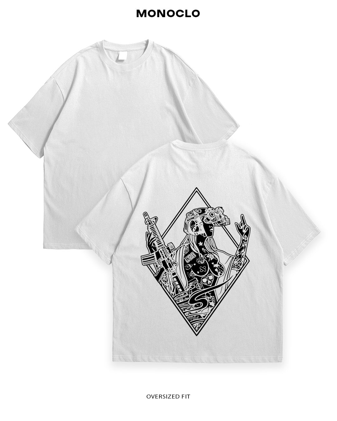 Футболка Monoclo Warrior Girl - MONOCLO UA