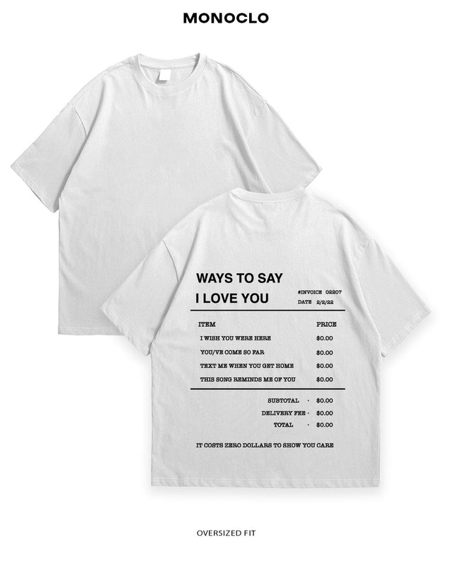 Футболка Monoclo Ways to Say I Love You - MONOCLO UA