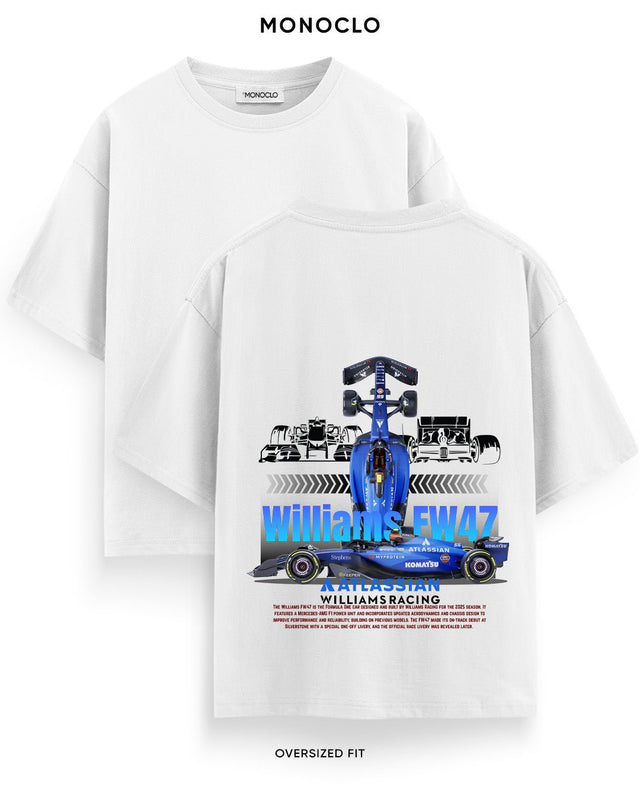 Футболка Monoclo Williams FW47 Atlassian Racing F1