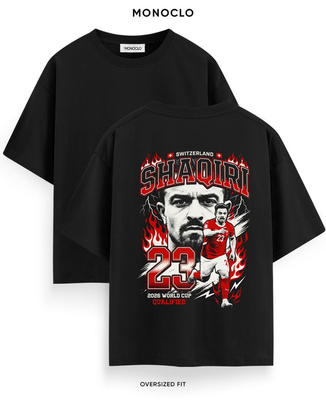 Футболка Monoclo Xherdan Shaqiri #23 Switzerland WC 2026