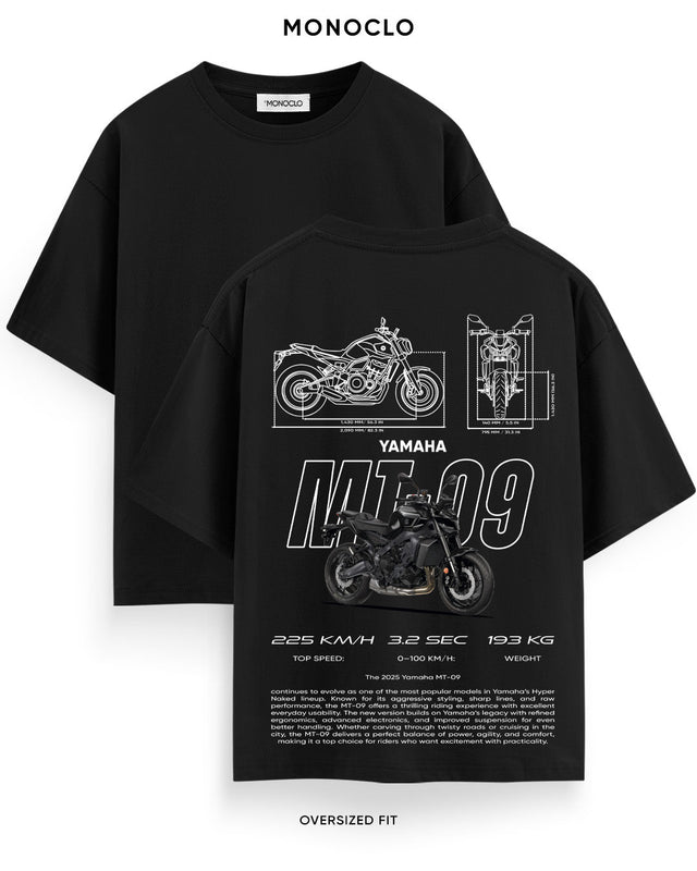 Футболка Monoclo Yamaha MT-09 Black