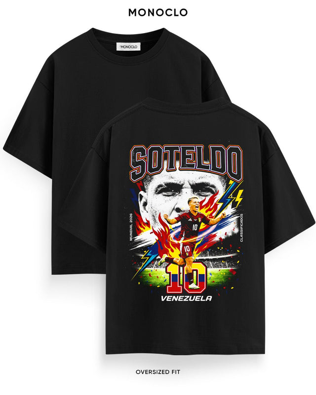 Футболка Monoclo Yeferson Soteldo #10 Venezuela WC 2026