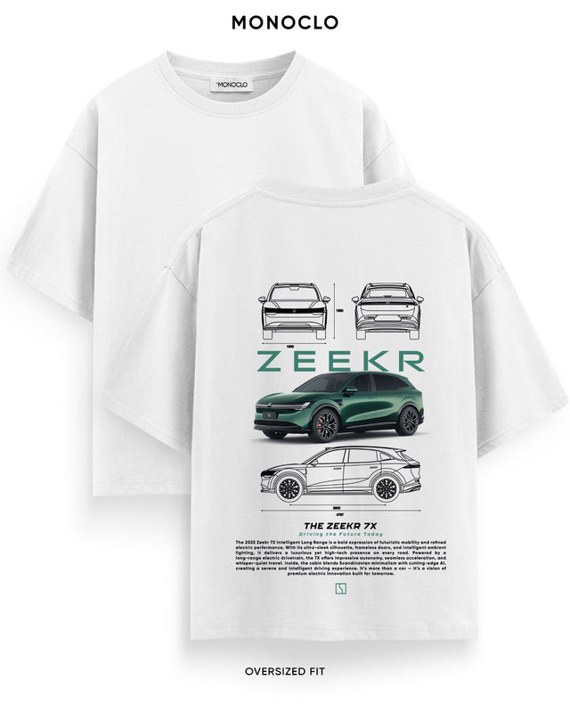 Футболка Monoclo Zeekr 7X Green - MONOCLO UA