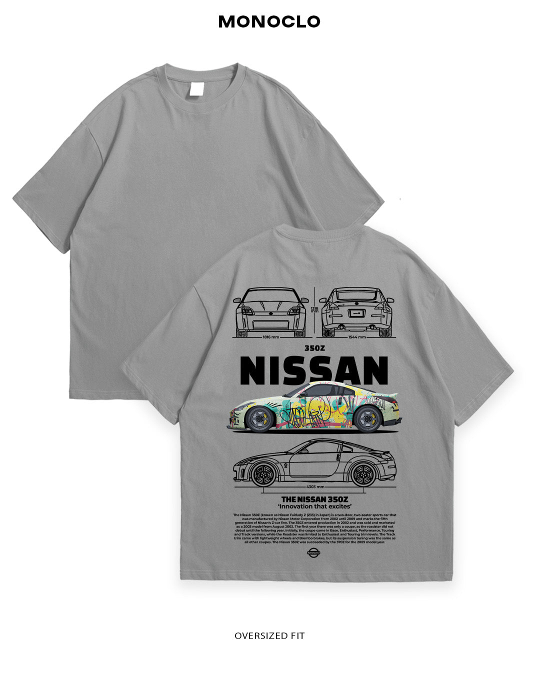 Футболка Nissan 350Z Exotic - MONOCLO UA