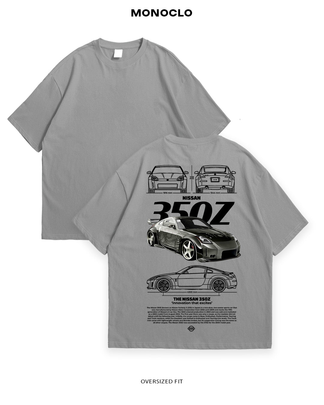 Футболка Nissan 350Z Rider - MONOCLO UA