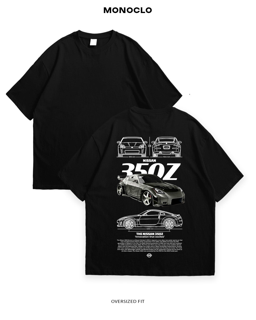 Футболка Nissan 350Z Rider - MONOCLO UA