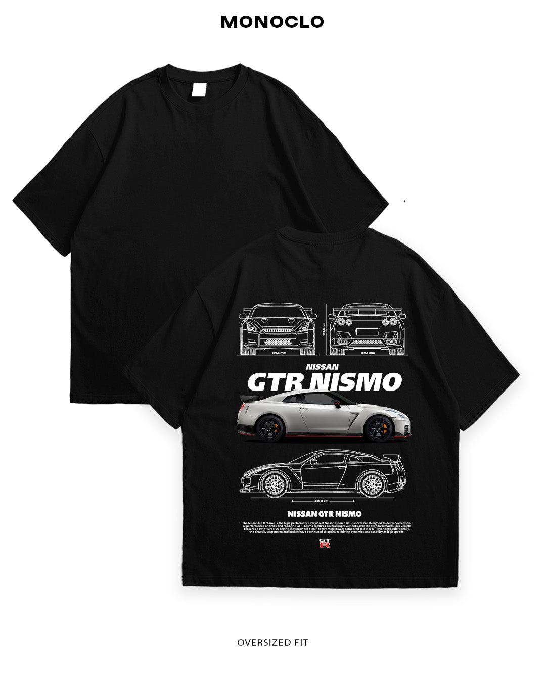 Футболка Nissan Nismo 3 - MONOCLO UA