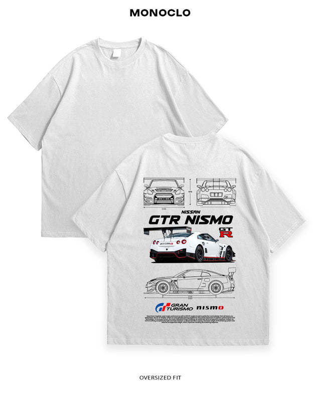 Футболка Nissan Nismo - shop_name Білий