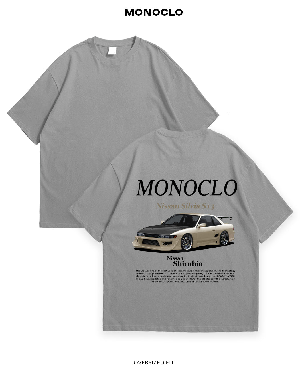 Футболка Nissan Silvia S13 - MONOCLO UA