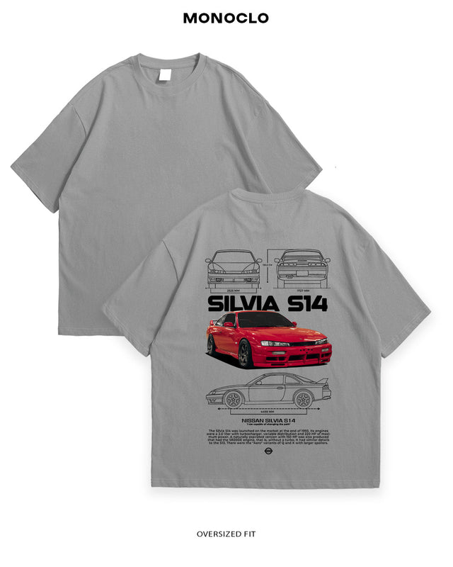 Футболка Nissan Silvia S14 - MONOCLO UA