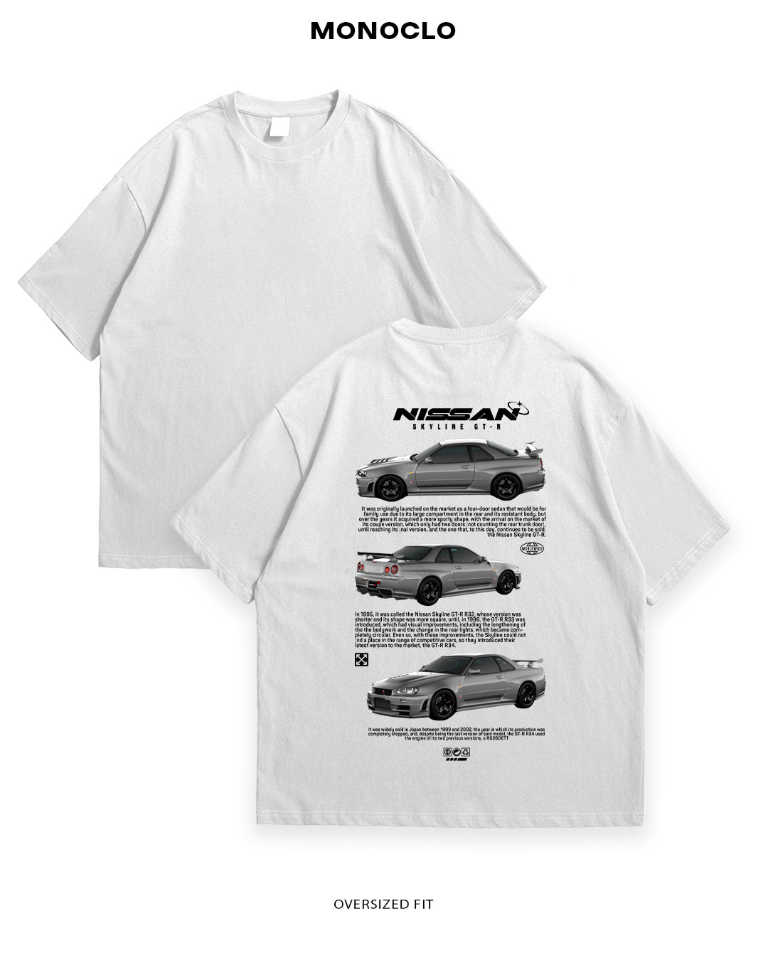 Футболка Nissan Skyline GT - R - MONOCLO UA