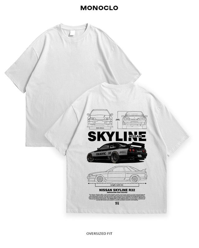 Футболка Nissan Skyline R32 - MONOCLO UA