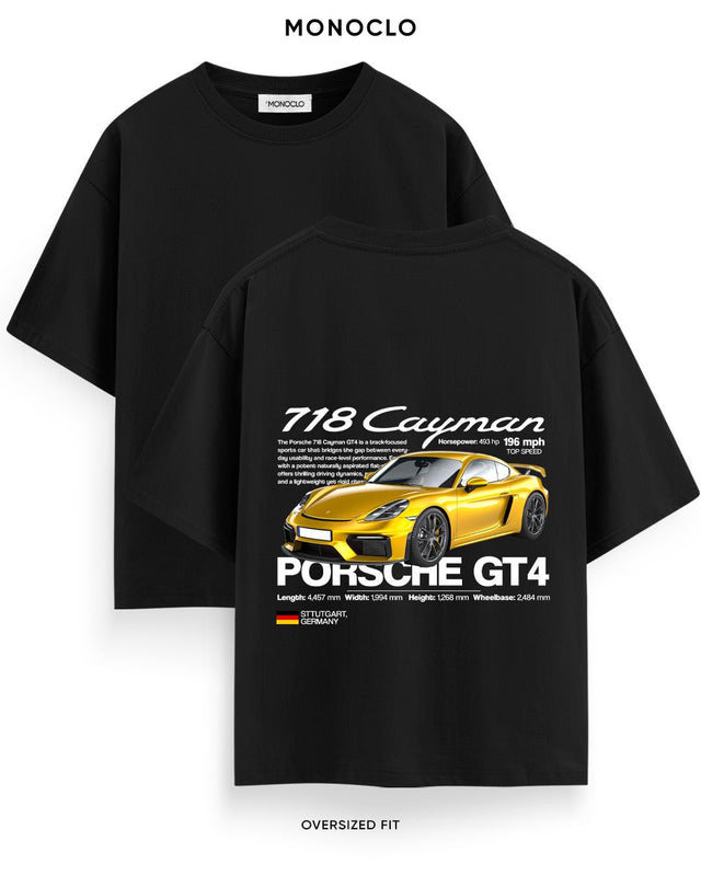 Футболка Porsche 718 Cayman GT4 - MONOCLO UA