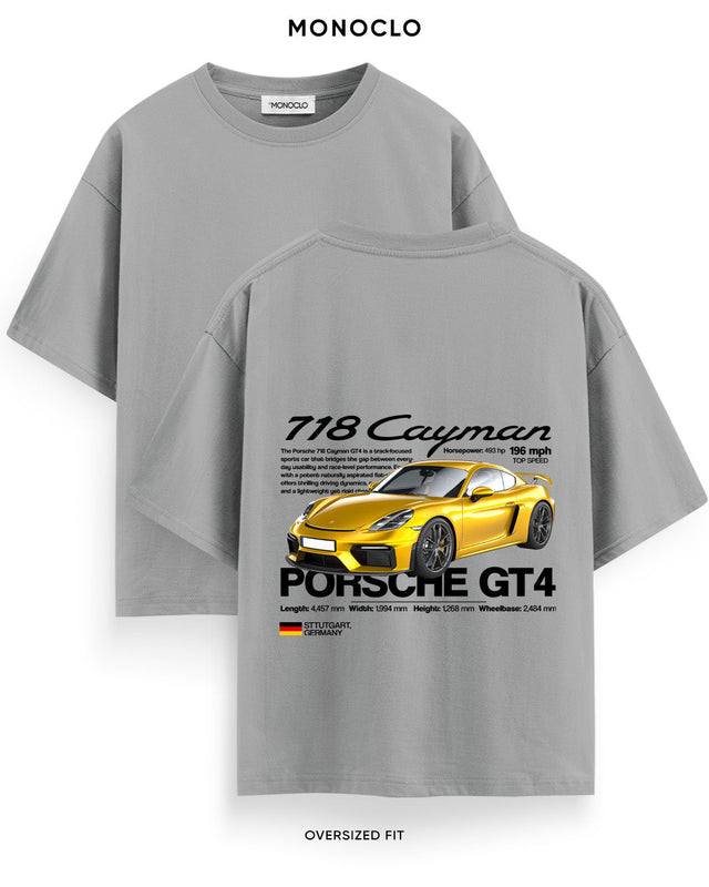 Футболка Porsche 718 Cayman GT4 - MONOCLO UA