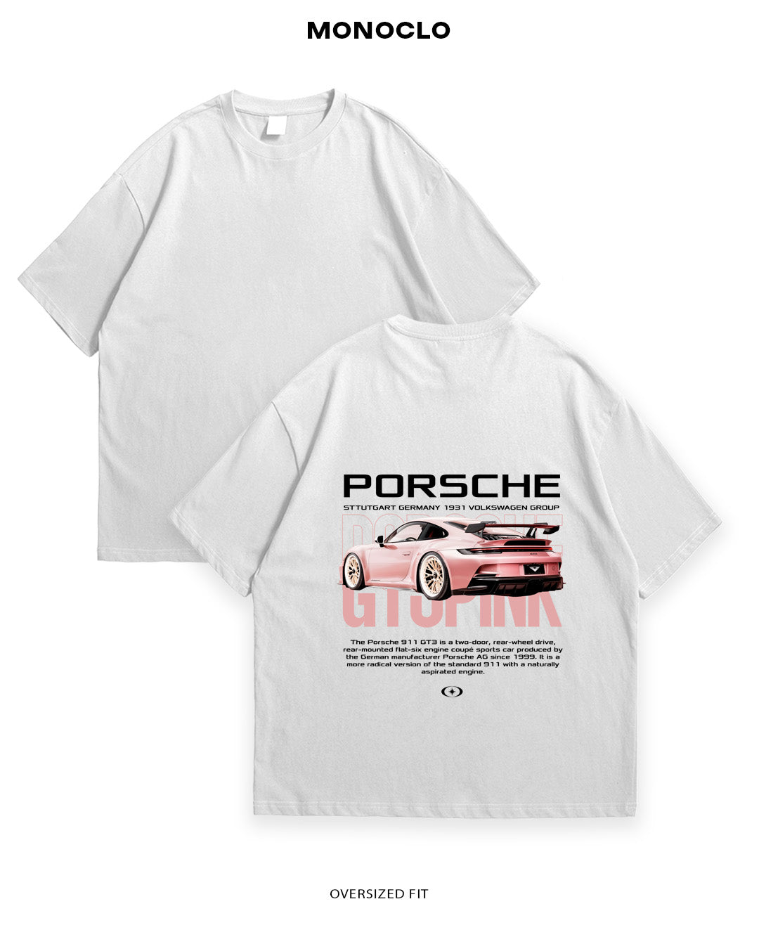 Футболка Porsche 911 Back - MONOCLO UA