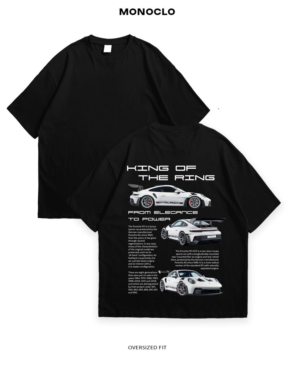 Футболка Porsche 911 King - MONOCLO UA