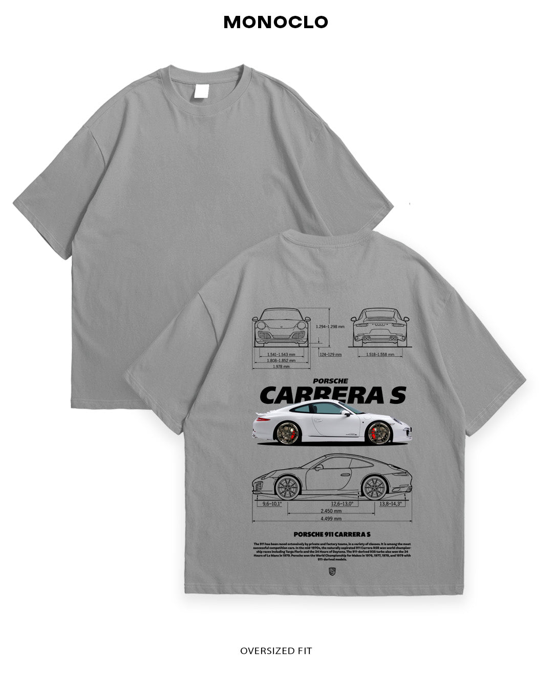 Футболка Porsche Carrera 2 - MONOCLO UA