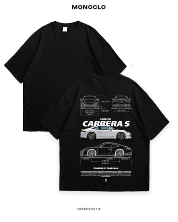 Футболка Porsche Carrera #2 – Чорний