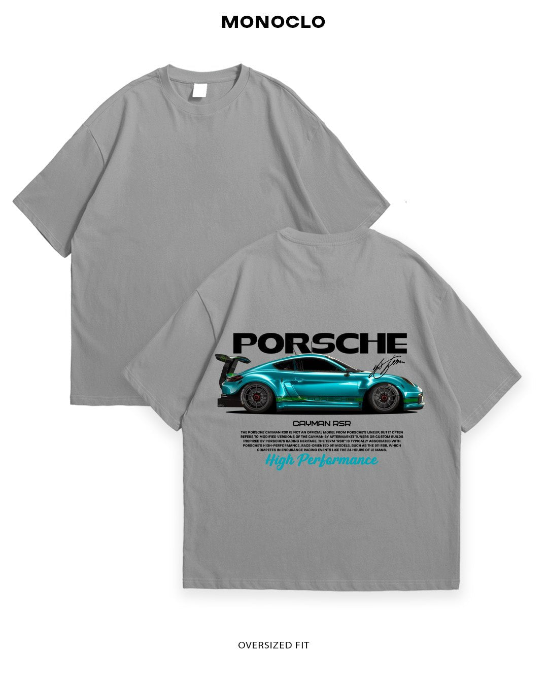 Футболка Porsche Cayman RSR - MONOCLO UA