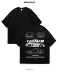 Футболка Porsche Cayman White - shop_name Чорний