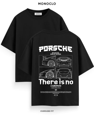 Футболка Porsche GT3 RS King – Чорний
