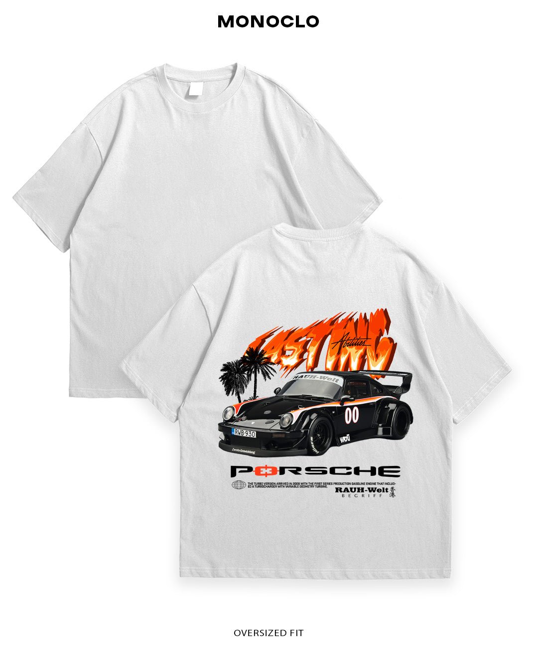Футболка Porsche RAUH WELT - MONOCLO UA