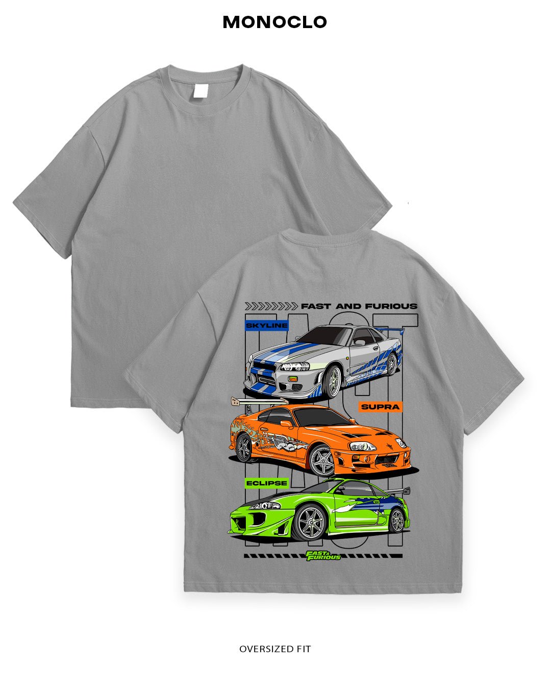 Футболка Skyline x Toyota x Mitsubishi - MONOCLO UA