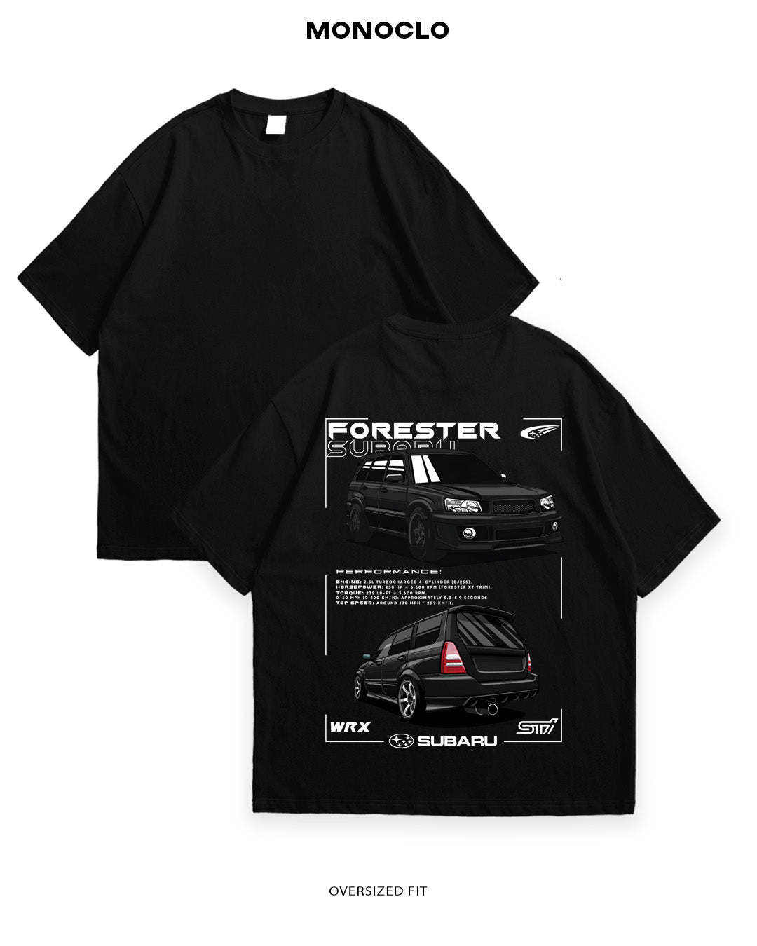 Футболка Subaru Forester - MONOCLO UA