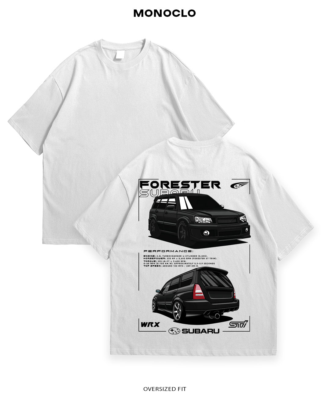 Футболка Subaru Forester - MONOCLO UA