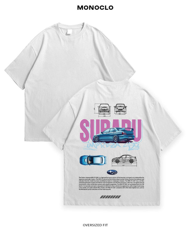 Футболка Subaru WRX STI 2001 - MONOCLO UA