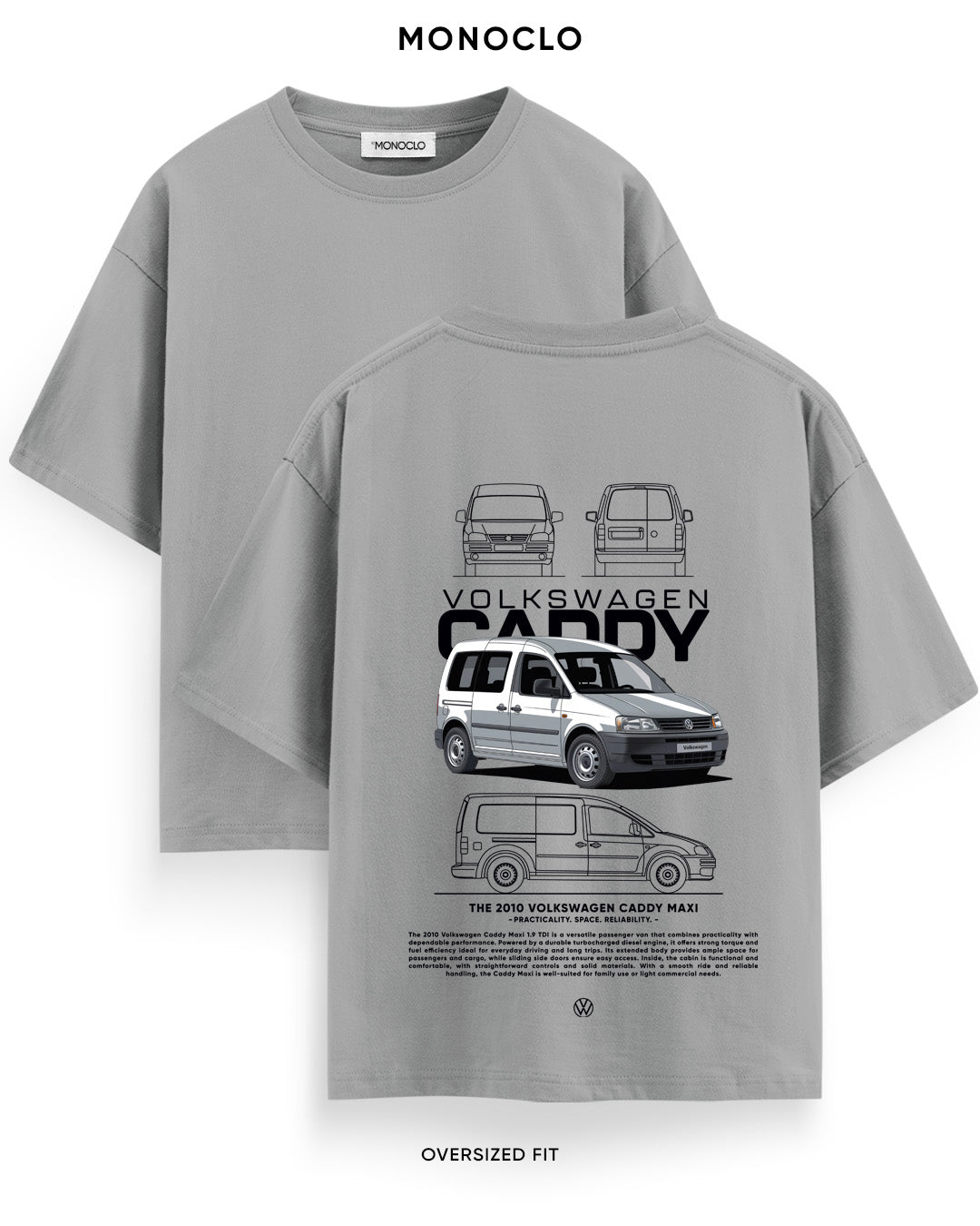 Футболка Volkswagen Caddy Maxi - MONOCLO UA