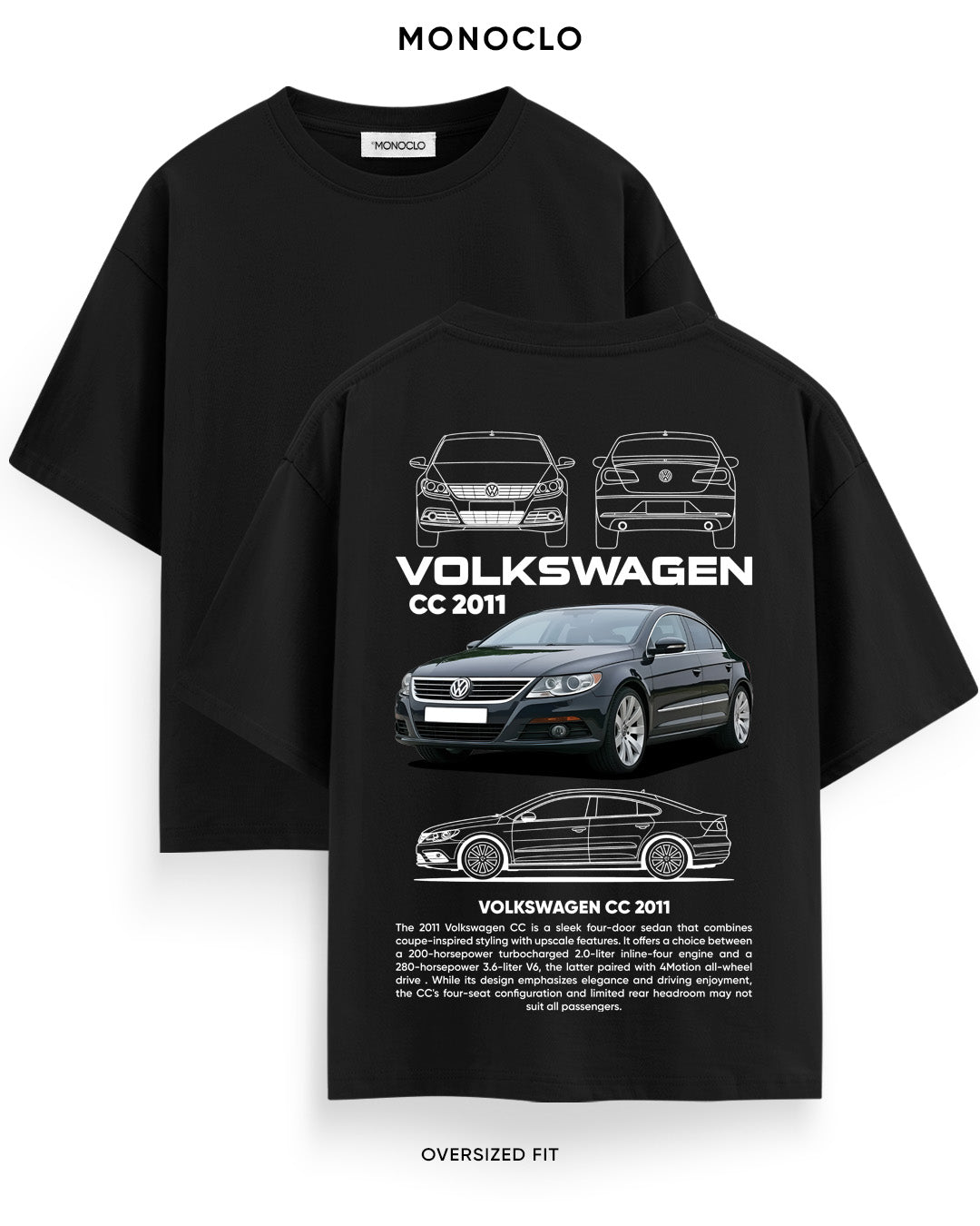 Футболка Volkswagen CC 2011 - MONOCLO UA