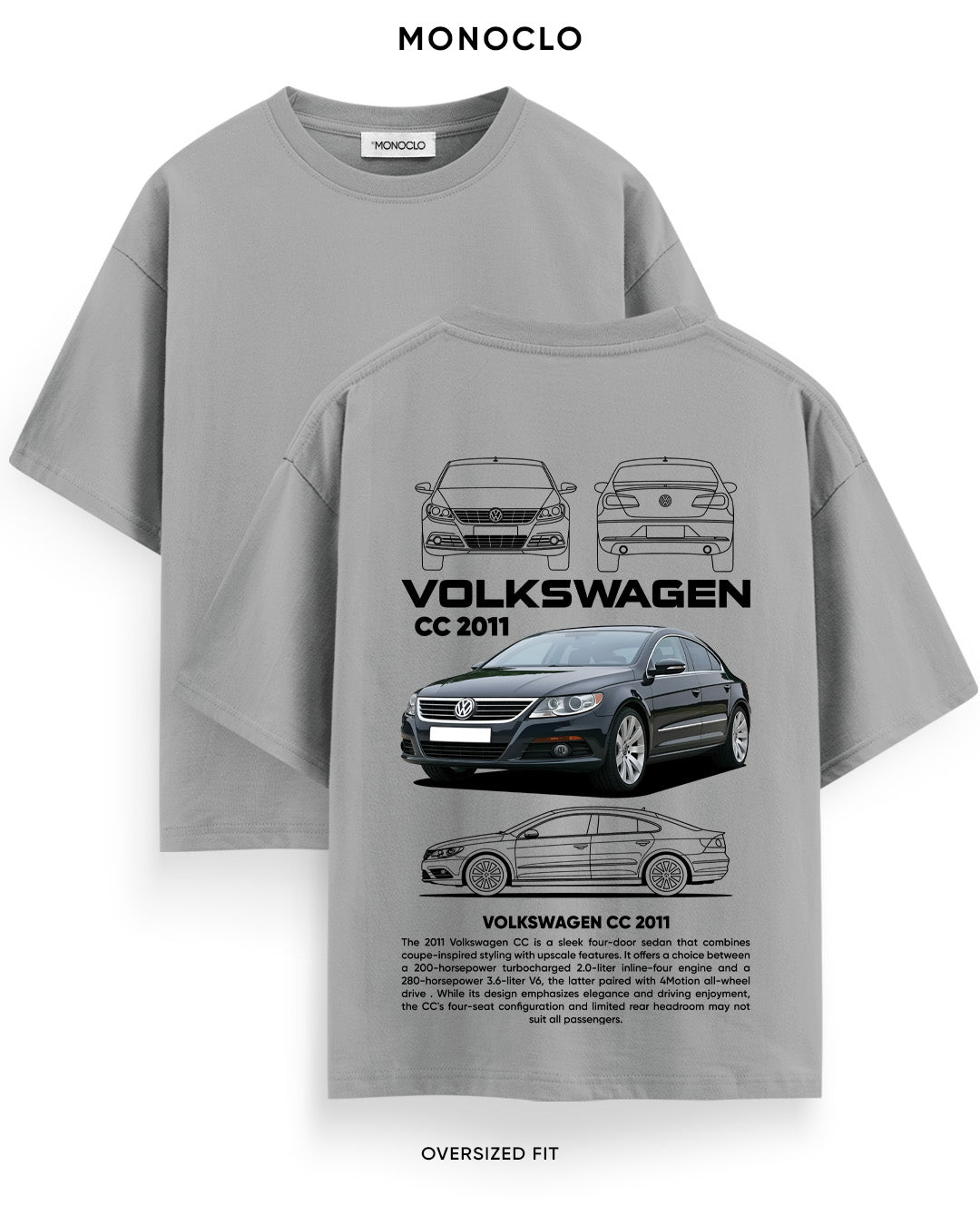 Футболка Volkswagen CC 2011 - MONOCLO UA