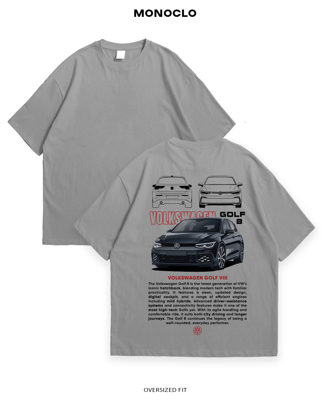 Футболка Volkswagen Golf 8 - MONOCLO UA