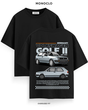 Футболка Volkswagen Golf II MK2 – Чорний