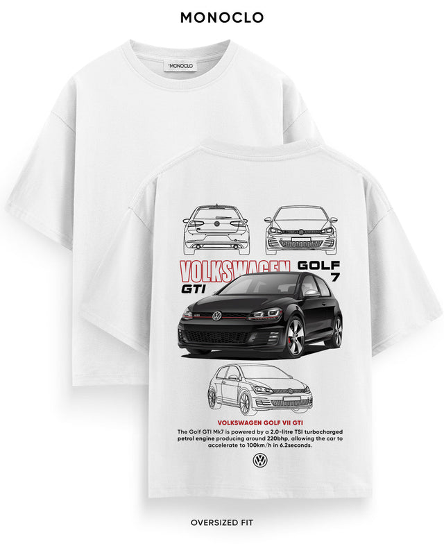 Футболка Volkswagen Golf VII GTI Black v.5 - MONOCLO UA