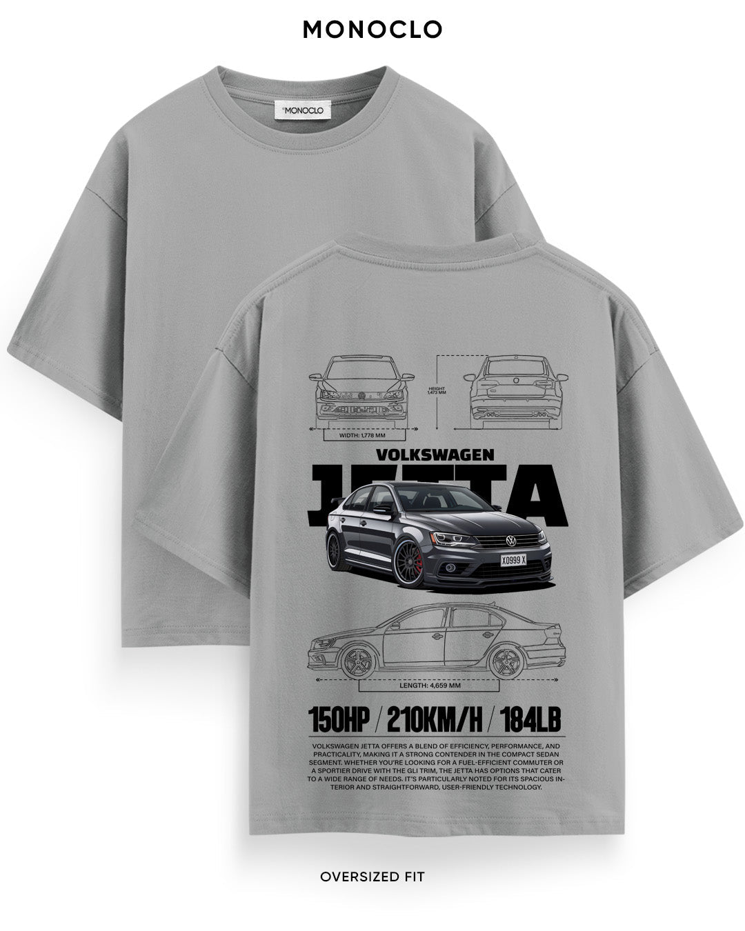 Футболка Volkswagen Jetta Sport - MONOCLO UA