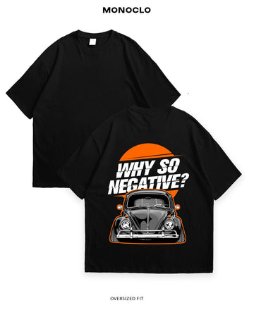 Футболка Volkswagen Why So Negative – Чорний