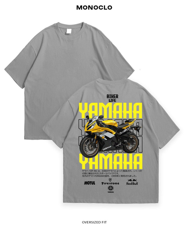 Футболка Yamaha YZF - R6 Yellow - MONOCLO UA